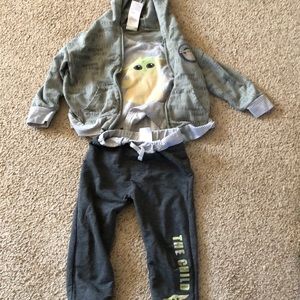 Baby Yoda 3 Piece Set